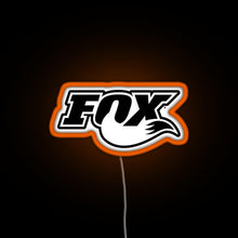 Charger l'image dans la galerie, FOX MTB RGB neon sign orange