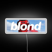 Charger l'image dans la galerie, Frank Ocean Blond Helmet Box Logo RGB neon sign white