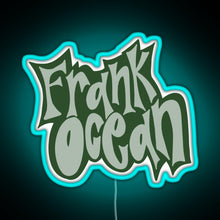 Charger l'image dans la galerie, frank ocean RGB neon sign lightblue