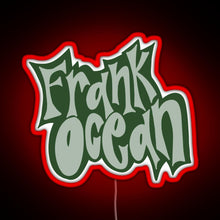 Charger l'image dans la galerie, frank ocean RGB neon sign red