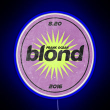 Charger l'image dans la galerie, Fruit Sticker Blond RGB neon sign blue
