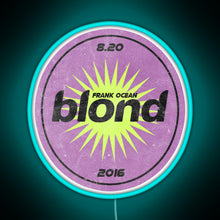 Charger l'image dans la galerie, Fruit Sticker Blond RGB neon sign lightblue