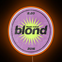 Charger l'image dans la galerie, Fruit Sticker Blond RGB neon sign orange