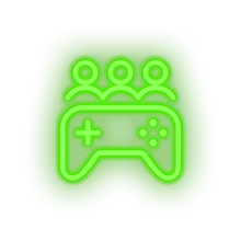 Charger l'image dans la galerie, green game party video team controller led neon factory