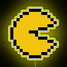 Charger l'image dans la galerie, ghost 80s RGB neon sign yellow