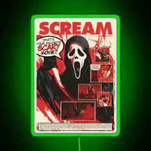 Charger l'image dans la galerie, Ghost Face RGB neon sign green