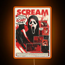 Charger l'image dans la galerie, Ghost Face RGB neon sign orange