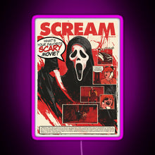 Charger l'image dans la galerie, Ghost Face RGB neon sign  pink