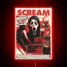 Charger l'image dans la galerie, Ghost Face RGB neon sign red