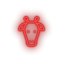 Charger l'image dans la galerie, giraffe Animal cartoon fauna giraffe head herbivore zoo Neon led factory