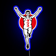 Charger l'image dans la galerie, Glico Running Man RGB neon sign blue