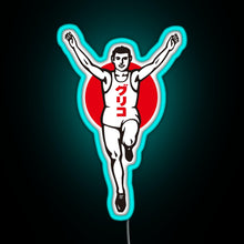 Charger l'image dans la galerie, Glico Running Man RGB neon sign lightblue