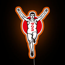 Charger l'image dans la galerie, Glico Running Man RGB neon sign orange
