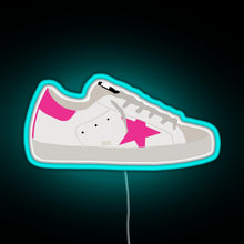 Charger l'image dans la galerie, Golden Goose Sneaker RGB neon sign lightblue