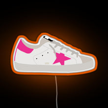 Charger l'image dans la galerie, Golden Goose Sneaker RGB neon sign orange