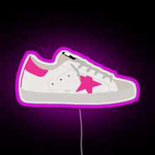 Charger l'image dans la galerie, Golden Goose Sneaker RGB neon sign  pink