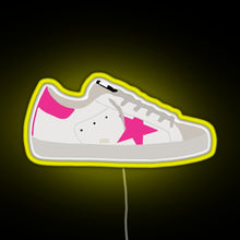 Charger l'image dans la galerie, Golden Goose Sneaker RGB neon sign yellow