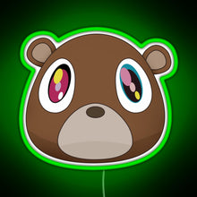 Charger l'image dans la galerie, graduation bear RGB neon sign green