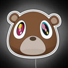 Charger l'image dans la galerie, graduation bear RGB neon sign white