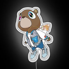 Charger l'image dans la galerie, Graduation Bear RGB neon sign white