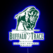 Charger l'image dans la galerie, Greats Straight Trace Bourbon 477 Merch RGB neon sign blue