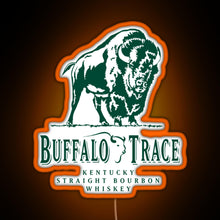 Charger l'image dans la galerie, Greats Straight Trace Bourbon 477 Merch RGB neon sign orange