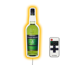 Charger l'image dans la galerie, Green Chartreuse Bottle Oil Painting  Bar Bar Neon Sign
