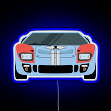 Charger l'image dans la galerie, GT40 1 RGB neon sign blue