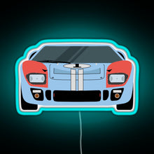 Charger l'image dans la galerie, GT40 1 RGB neon sign lightblue