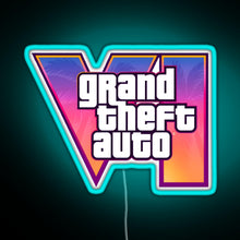Charger l'image dans la galerie, GTA 6 VI  LED sign