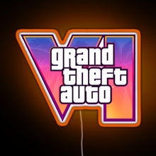 Charger l'image dans la galerie, GTA 6 VI  LED sign