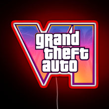 Charger l'image dans la galerie, GTA 6 VI  LED sign