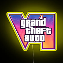 Charger l'image dans la galerie, GTA 6 VI Vice City neon