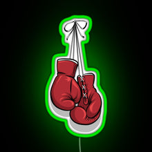 Charger l'image dans la galerie, Hanging gloves RGB neon sign green