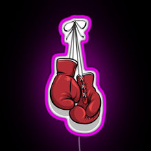 Charger l'image dans la galerie, Hanging gloves RGB neon sign  pink