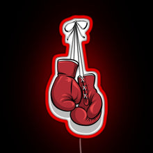 Charger l'image dans la galerie, Hanging gloves RGB neon sign red