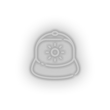 Charger l'image dans la galerie, white hat led beach cap fashion hat holiday summer vacation neon factory