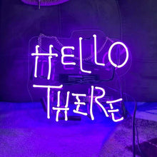 Charger l'image dans la galerie, Hello there hell there neon sign