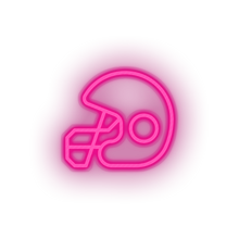Charger l'image dans la galerie, pink helmet led american football football club helmet safety soccer sport neon factory