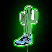Charger l'image dans la galerie, Hip Hop Cactus La Flame RGB neon sign green
