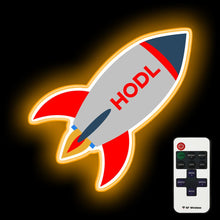 Charger l'image dans la galerie, HOLD Crypto Rocket neon sign