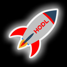 Charger l'image dans la galerie, Hold Crypto Rocket Neon Sign