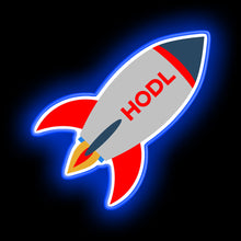 Charger l'image dans la galerie, Hold Crypto Rocket Neon Sign