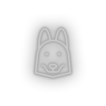 Charger l'image dans la galerie, white husky_dog led animal carnivore cartoon fauna husky dog pet zoo neon factory