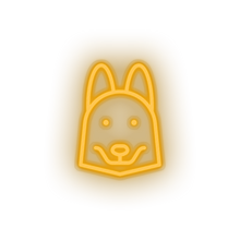 Charger l'image dans la galerie, warm_white husky_dog led animal carnivore cartoon fauna husky dog pet zoo neon factory