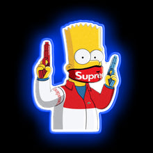 Charger l'image dans la galerie, Hypebeast bart simpson neon sign