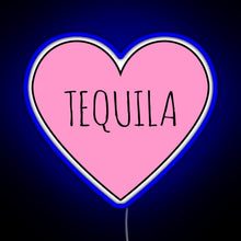 Charger l'image dans la galerie, I Love Tequila RGB neon sign blue