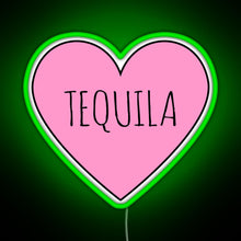 Charger l'image dans la galerie, I Love Tequila RGB neon sign green
