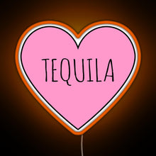 Charger l'image dans la galerie, I Love Tequila RGB neon sign orange