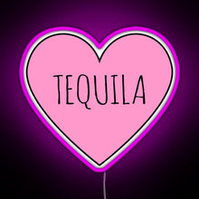 Charger l'image dans la galerie, I Love Tequila RGB neon sign  pink